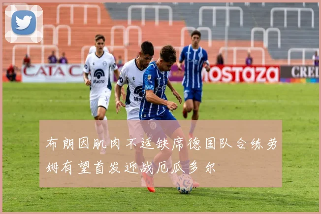 布朗因肌肉不适缺席德国队合练劳姆有望首发迎战厄瓜多尔